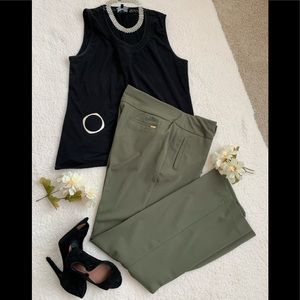 Anne Klein Green Pants Size L